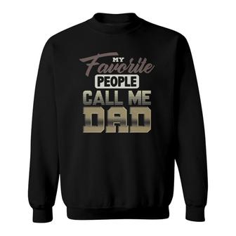Fathers Day Gift From Son, Kids, Wife Favorite Family Sweatshirt | Mazezy