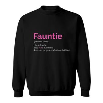 Fauntie Auntie Sweatshirt | Mazezy