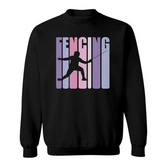 Fencing Girl Pullover Combat Sport Sweatshirt | Mazezy