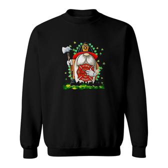Firefighter Gnome Sweatshirt | Mazezy