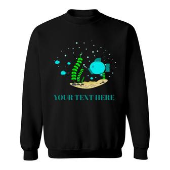 Fish Aquarium Sweatshirt | Mazezy
