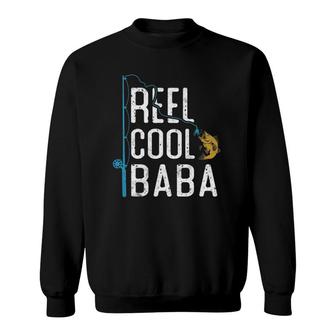 Fishing Reel Cool Baba Father’S Day Gift For Fisherman Baba Sweatshirt | Mazezy