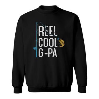 Fishing Reel Cool G-Pa Father's Day Gift For Fisherman G-Pa Sweatshirt | Mazezy