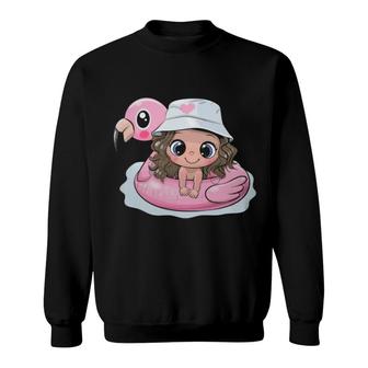 Flamingo Baby Sweatshirt | Mazezy