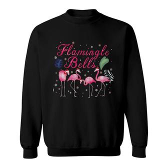 Flamingo Bells Sweatshirt | Mazezy