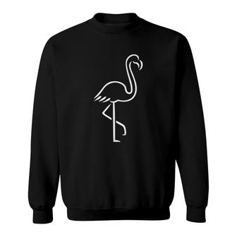 Flamingo Graphic Sweatshirt | Mazezy