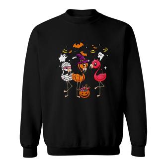 Flamingo Happy Sweatshirt | Mazezy
