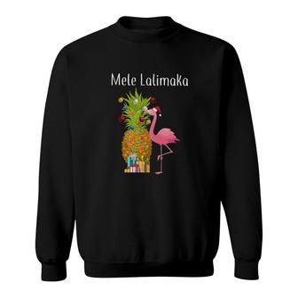 Flamingo Mele Lalimaka Sweatshirt | Mazezy
