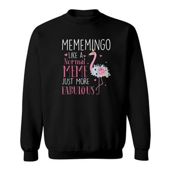Flamingo Mememingo Sweatshirt | Mazezy