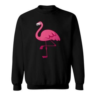 Flamingo Pink Waterbird Costume Gift Premium Sweatshirt | Mazezy