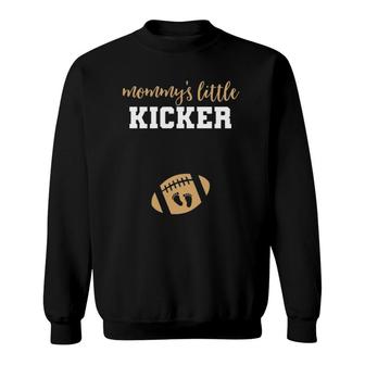 Football Pregnancy Announcement Fall Baby Reveal Sweatshirt | Mazezy