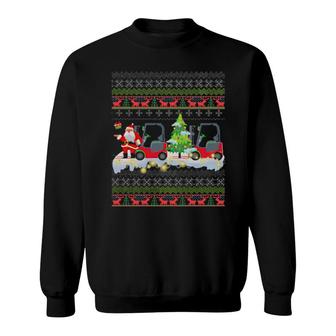 Forklift Operator Forklift Driver Forklift Truck Christmas Sweatshirt | Mazezy