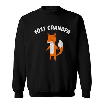Foxy Grandpa Lovely Fox Sweatshirt | Mazezy