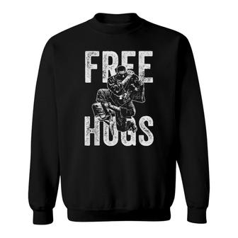 Free Hugs Bjj Martial Arts Sweatshirt | Mazezy