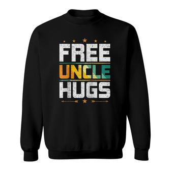 Free Uncle Hugs Lgbt Uncle Sweatshirt | Mazezy UK