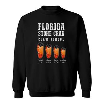 Fresh Florida Stone Crab Claw School Seafood Mustard Sauce Sweatshirt | Mazezy