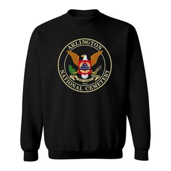 Front & Back Arlington National Cemetery Sweatshirt | Mazezy