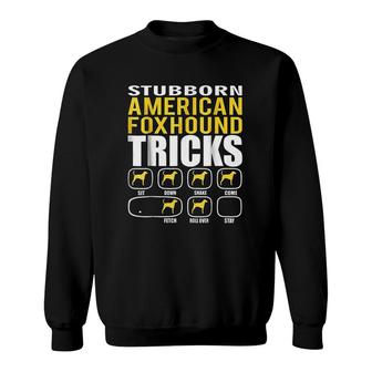 Funny American Foxhound Tricks Sweatshirt | Mazezy
