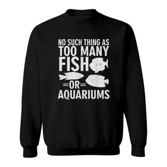 Funny Aquarium Fish Lover Sweatshirt | Mazezy