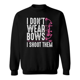 Funny Archery Gift For Women Bow Hunting Archer Mother's Day Sweatshirt | Mazezy