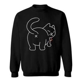 Funny Cats Fur Pets Owner Cute Cat Animal Sweatshirt | Mazezy