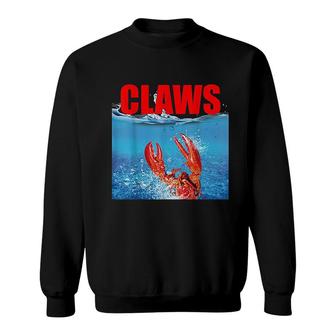 Funny Claws Lobster Crab Fishing Maine Sweatshirt | Mazezy