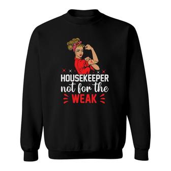 Funny Cleaning Lover Cleaning Lady Housekeeping Housekeeper Sweatshirt | Mazezy