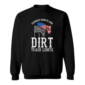 Funny Dirt Racing Gift For Men Women Cool Dirt Track Racing Sweatshirt | Mazezy