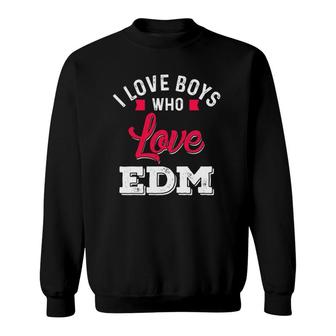 Funny Edm For Girls Who Rave Party & Hit Fesitivals Sweatshirt | Mazezy CA
