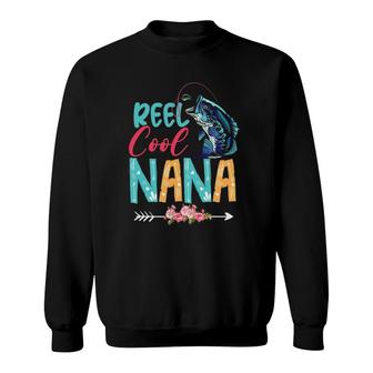 Funny Fishing Lover Happy Mother's Day Matching Proud Nana Sweatshirt | Mazezy