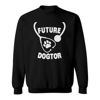 Funny Future Veterinarian Design For Men Women Vet Assistant Sweatshirt | Mazezy