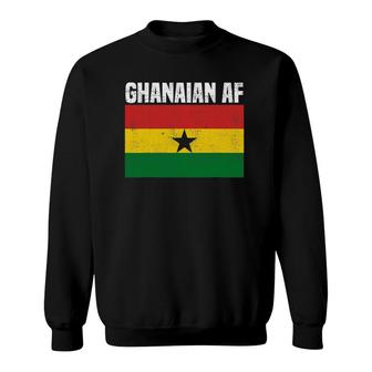 Funny Ghana Jollof Rice Vintage Gifts For Ghanaians African Sweatshirt | Mazezy
