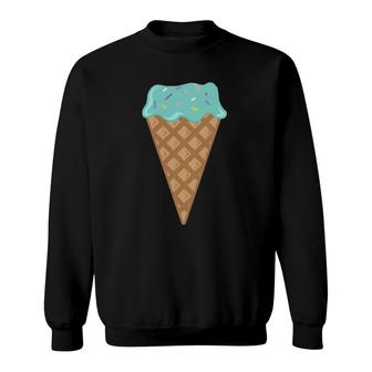 Funny Ice Cream - Gift For Cool Kids And Toddlers Sweatshirt | Mazezy