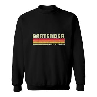 Funny Job Title Profession Birthday Worker Idea Bartender Sweatshirt - Seseable