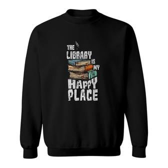 Funny Library Reading Book Lover Gift Sweatshirt - Thegiftio UK