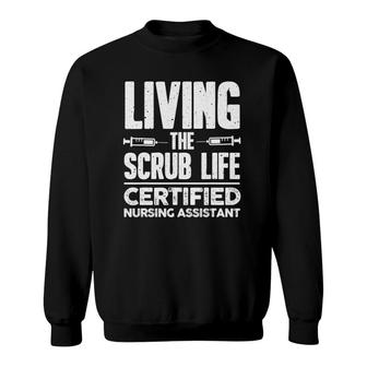 Funny Nursing Assistant For Men Women Nursing Scrub Medical Sweatshirt | Mazezy