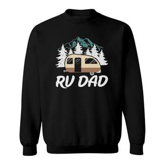 Funny Rv Dad Camping Road Trip Mens Gift Sweatshirt | Mazezy