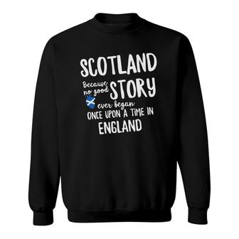 Funny Scottish Heart Tee For Scot Who Loves Scotland Gift Sweatshirt | Mazezy