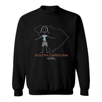 Funny South Carolina Sc Girls South Carolina Gifts Sweatshirt - Thegiftio UK