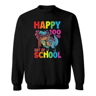 Funnyrex 100Th Day For Teacher Kids 100 Day Of School Sweatshirt | Mazezy