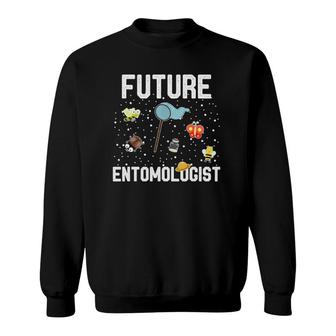 Future Entomologist Insect Lover & Collector Kids Gift Sweatshirt | Mazezy