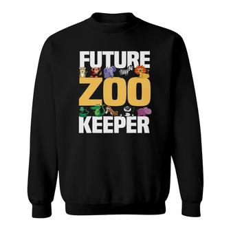 Future Zookeeper Zoogoer Zoo Costume Animal Lover Keeper Sweatshirt | Mazezy