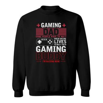 Gaming Dad Video Games Fathers Day Gamer Gift Gaming Sweatshirt - Thegiftio UK