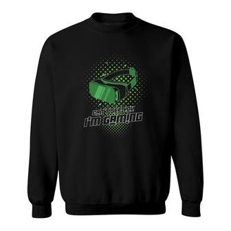 Gaming Virtual Glasses Saying For Gamers And Gaming Sweatshirt | Mazezy