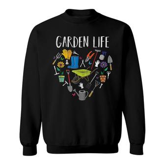 Garden Life Gardening Tools Sweatshirt | Mazezy