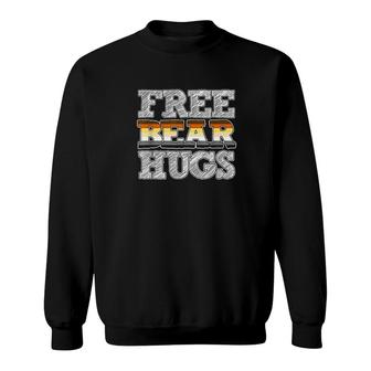 Gay Bear Pride Flag Free Bear Hugs Sweatshirt - Thegiftio UK