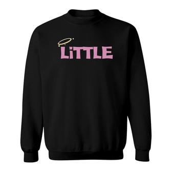 Gbig Big Little Sorority Reveal Funny Family Sorority Little Sweatshirt | Mazezy DE