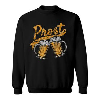 German Prost Cheers Beer Drinking Sweatshirt | Mazezy