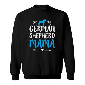 German Shepherd Mama German Shepherd Dog Lover Sweatshirt | Mazezy