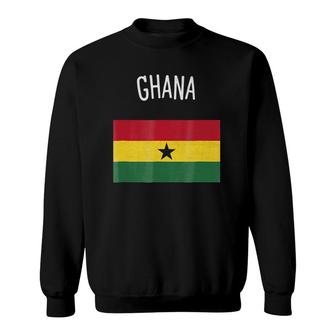 Ghana Flag Ghana Lovers Gift Sweatshirt | Mazezy